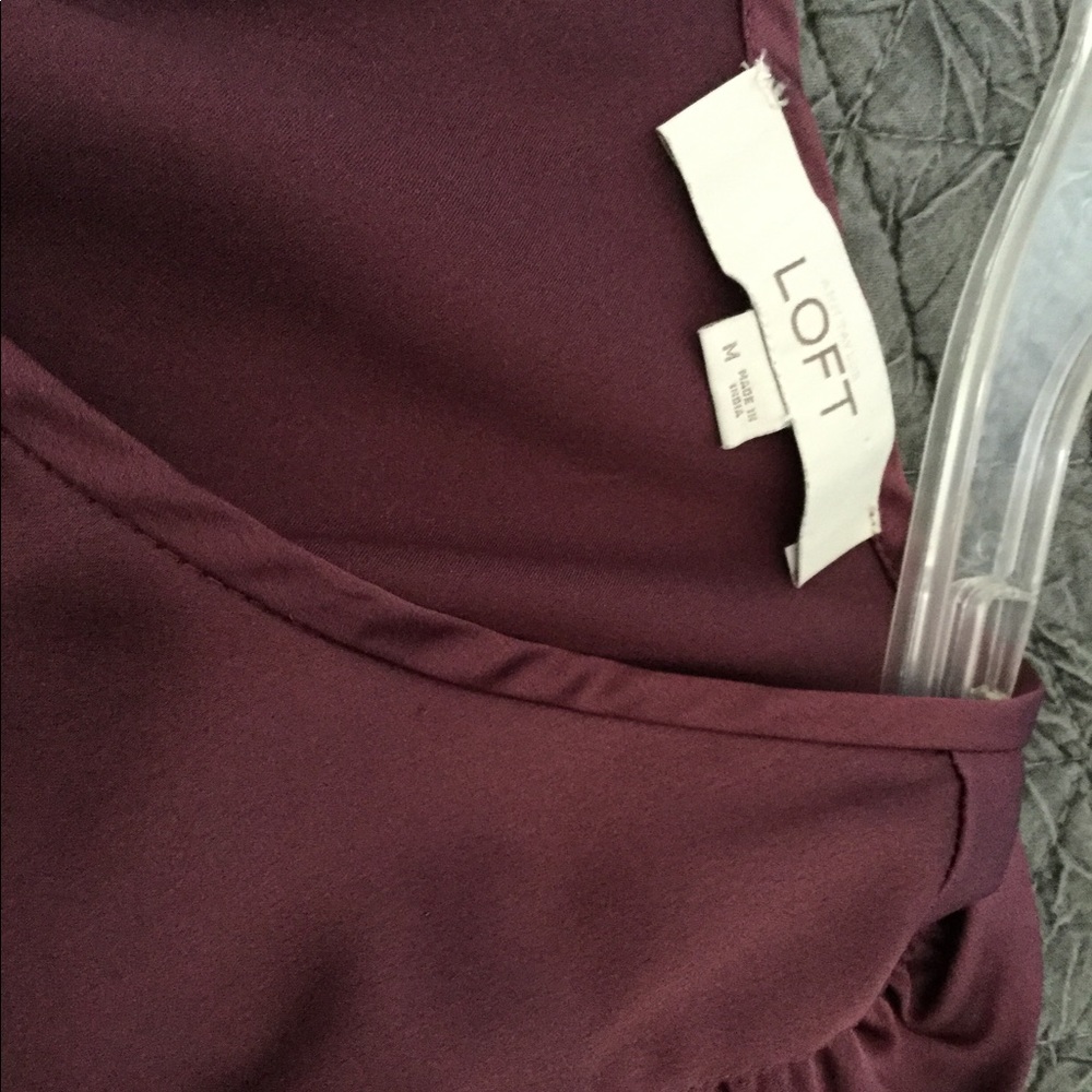 Ann Taylor Loft silk cami size M. Pretty! Like new